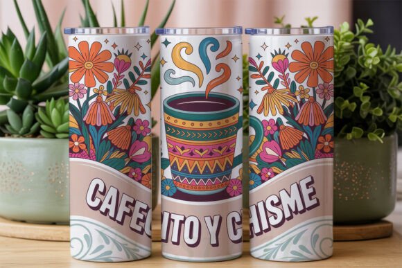 Download Mexican Fiesta Floral Coffee Tumbler - Premium Resources