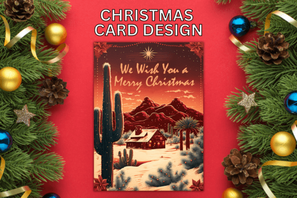 Download Christmas Card Southwest/Desert Design - Card Collection