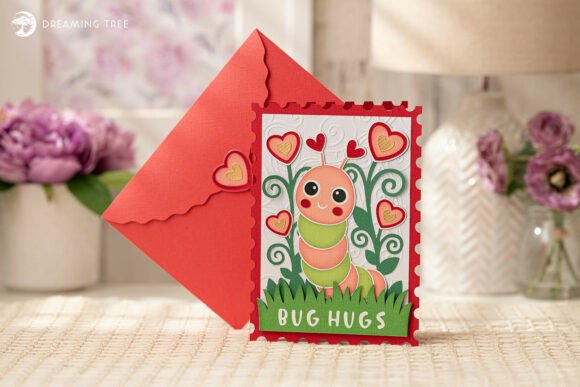 Download Love Bug Card SVG - Card Collection